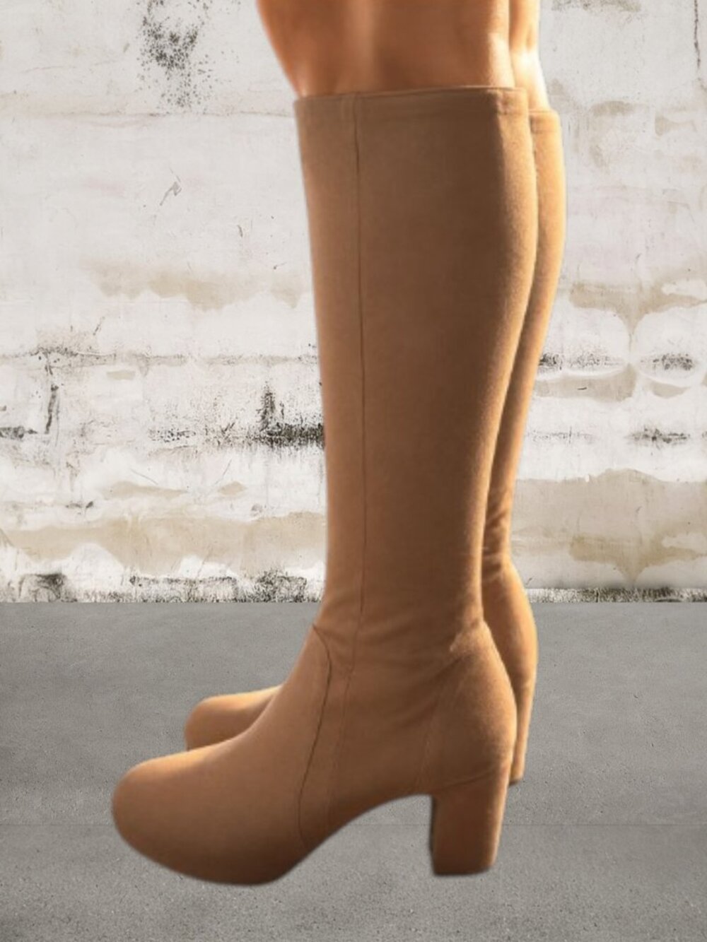 Stuart Weitzman $895 MSRP Lucie Stretch Knee-High Boot Size 7